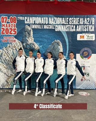 Ginnastica Artistica - Quarto posto alla seconda tappa di Serie B per la World Sporting Academy